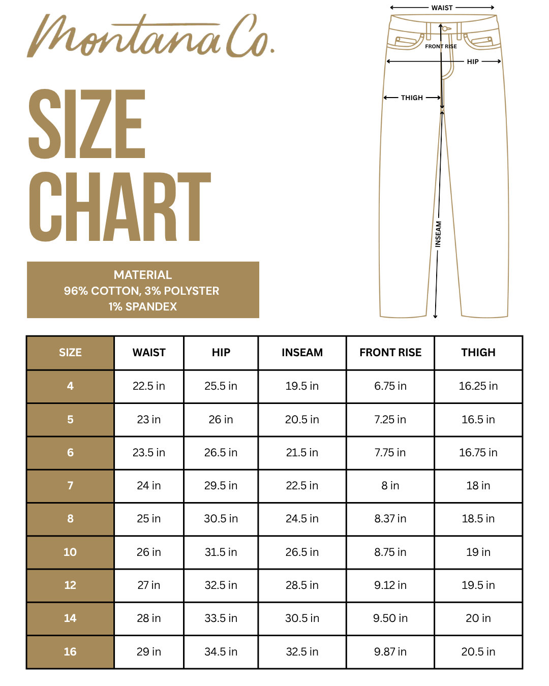 Boys' Western Jeans