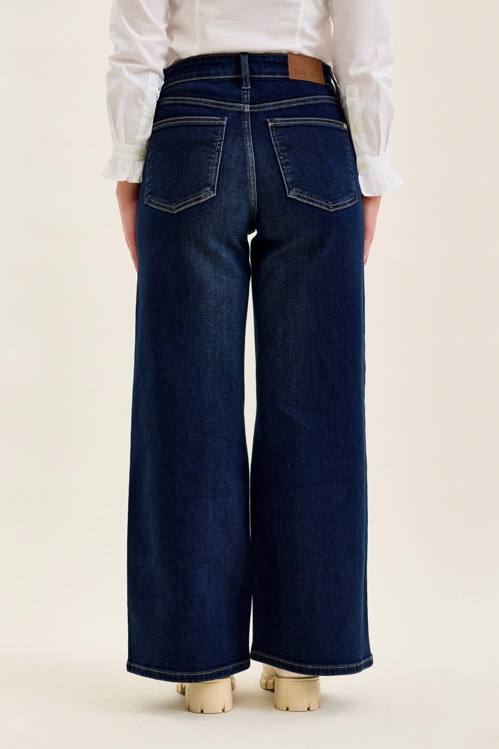 Judy Blue Retro Wide DK Twilight Blue:7(28)