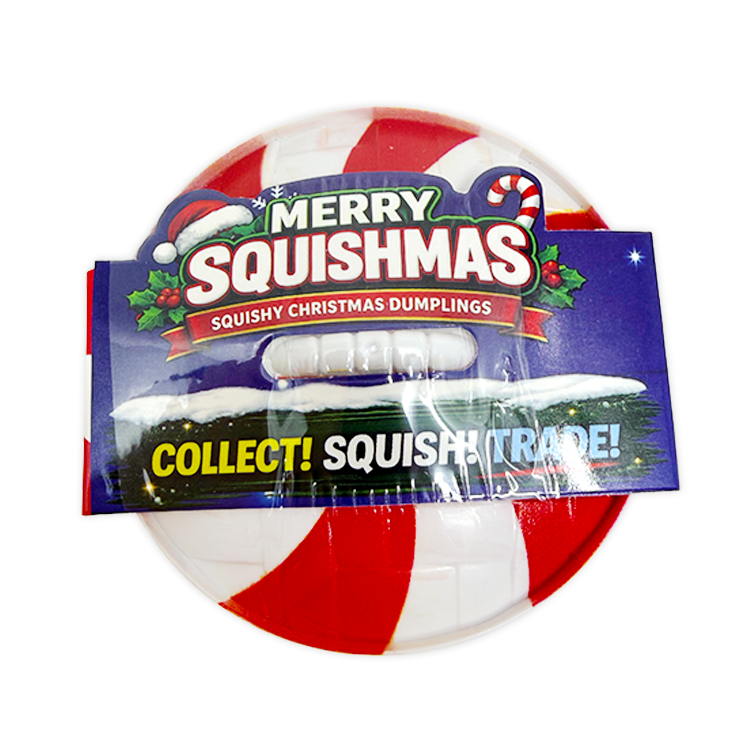 Fun Doh Christmas Dumpling Squishy Toy 12pc Holiday Display: Wholesale Price