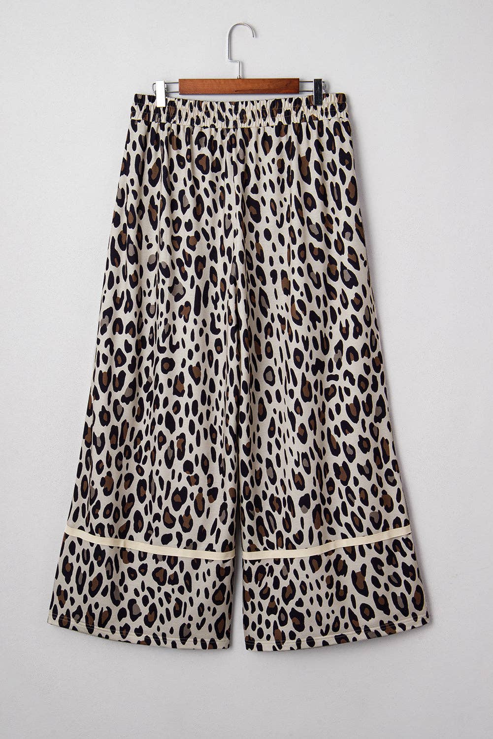 Plus Size Leopard Pants